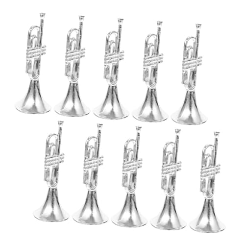 JOINPAYA Miniatur-trompete 10 Stück Mini-musikinstrumentenmodelle Winzige Trompete Für Puppenhaus Miniatur-instrumentenset Dekoratives Mini-Instrument JOINPAYA Miniatur-trompete 10 Stück Mini-musikinstrumentenmodelle Winzige Trompete Für Puppenhaus Miniatur-instrumentenset Dekoratives Mini-Instrument von JOINPAYA