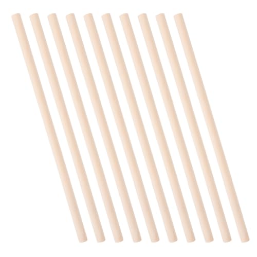 JOINPAYA 10St Rhythmusstock Instrumente Schlagzeug Rhythmus-Musikstöcke gesteckt musikalisches Rhythmusstöcke im Klassenzimmer musikalische Spielsachen Kinderspielzeug Birke Beige von JOINPAYA