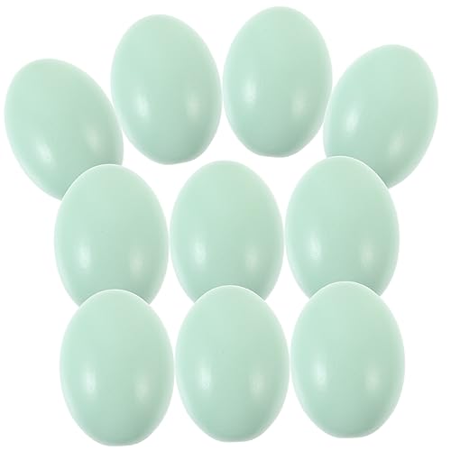 JOINPAYA 10St Simuliertes Ei-DIY-Kinderspielzeug Etikett für frische Eier Eierspielzeug Hühnerei teigroller Ostern ostereierfarbe kleine Leere Spielzeuge für Eier kreatives Ei Holz Green JOINPAYA 10St Simuliertes Ei-DIY-Kinderspielzeug Etikett für frische Eier Eierspielzeug Hühnerei teigroller Ostern ostereierfarbe kleine Leere Spielzeuge für Eier kreatives Ei Holz Green von JOINPAYA