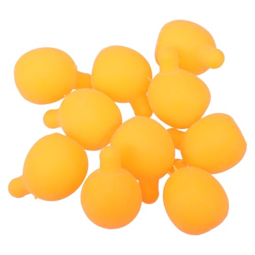 JOINPAYA 10St Zubehör für Puppenkernbälle Quetschball nachfüllen Deckel der Backform DIY Blasball Zubehör Plüsch Teile Stressball-Einsatz Quetschspielzeugkomponente weiches Gummi von JOINPAYA