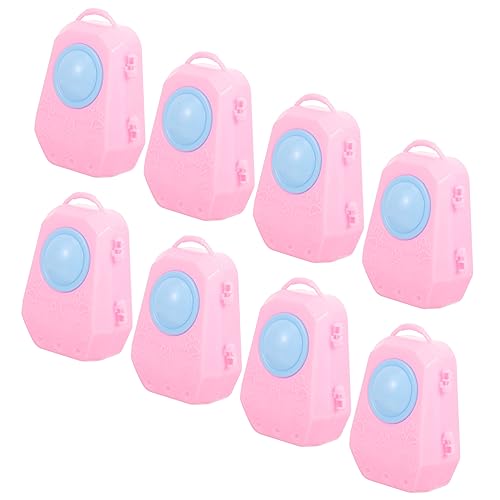 JOINPAYA 10St für kinderspielzeug für mini-schultüte Kid Toys Kinderrucksack Tasche Mädchen Miniatur-Puppenrucksack Mini- -DIY-Accessoire Plastik Rosa JOINPAYA 10St für kinderspielzeug für mini-schultüte Kid Toys Kinderrucksack Tasche Mädchen Miniatur-Puppenrucksack Mini- -DIY-Accessoire Plastik Rosa von JOINPAYA