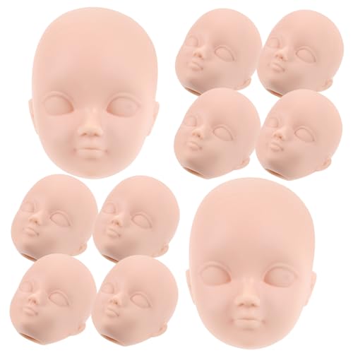 JOINPAYA 10 Stück Puppen Für Mädchen Bastelbedarf Mini-kunststoffpuppe Für Puppenhaus- Make-up-übungsspielzeug von JOINPAYA