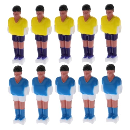 JOINPAYA 10stücke Mini Tischfußball Spieler Figuren Set Teiliges Zubehör Für Tischkicker Foosball Für Zuhause Büro Und Cafés Für Unterhaltung Und Entspannung von JOINPAYA