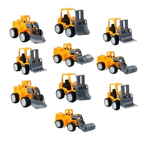JOINPAYA 10er Set Spielzeugautos Baustellenfahrzeuge Mit Bagger LKW Dumper Mischer Und Mehr Robuste Kunststofffahrzeuge Für Kreatives Geeignet Für Ab 3 Jahren JOINPAYA 10er Set Spielzeugautos Baustellenfahrzeuge Mit Bagger LKW Dumper Mischer Und Mehr Robuste Kunststofffahrzeuge Für Kreatives Geeignet Für Ab 3 Jahren von JOINPAYA