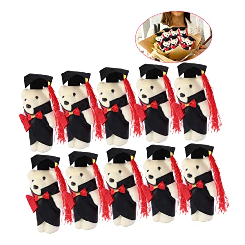 JOINPAYA 10st Bärenpuppe Plüsch-abschlussbär Abschlussbär Masse Zubehör Für Schaumbären Stofftierpuppe Schwarzbär-Dekoration Graduierungsstrauß Bär Bärenfigur Aus Schaumstoff Tragen Weiß JOINPAYA 10st Bärenpuppe Plüsch-abschlussbär Abschlussbär Masse Zubehör Für Schaumbären Stofftierpuppe Schwarzbär-Dekoration Graduierungsstrauß Bär Bärenfigur Aus Schaumstoff Tragen Weiß von JOINPAYA