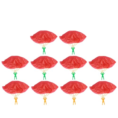 JOINPAYA 10st Fallschirm Kinderspielzeug Fallschirme Mit Figuren Werfen Fallschirme Fliegendes Fallschirme Fallschirmmänner, Für Plastik JOINPAYA 10st Fallschirm Kinderspielzeug Fallschirme Mit Figuren Werfen Fallschirme Fliegendes Fallschirme Fallschirmmänner, Für Plastik von JOINPAYA