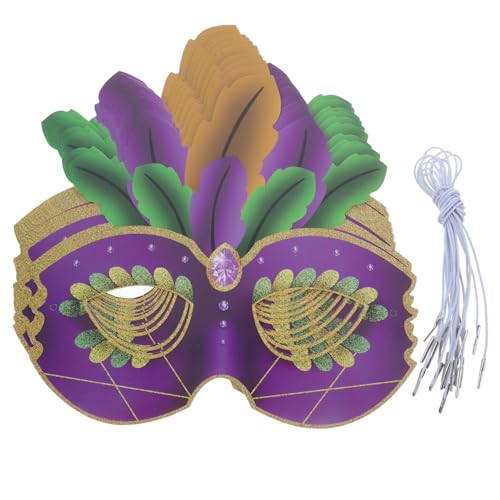 JOINPAYA 10st Kindermaske Schlafmaske Halloween Maske Reinigen Maskenparty Gesichtsmaske Augenmaske Zum Schlafen Kostüme Led-maske Bal Lustige Maske Schreimaske Masken Papier von JOINPAYA