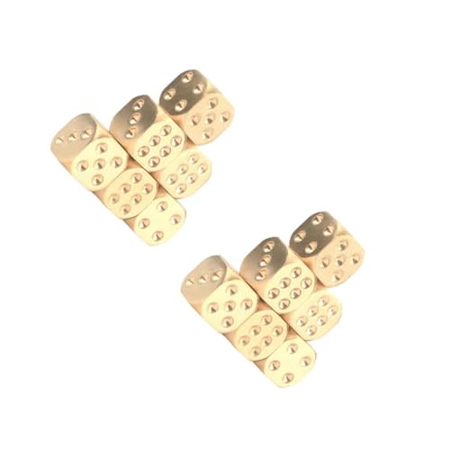 JOINPAYA Messing Würfel 15x15x15mm Reinem Metall Kreative Spiel Würfel Set Für Party JOINPAYA Messing Würfel 15x15x15mm Reinem Metall Kreative Spiel Würfel Set Für Party von JOINPAYA