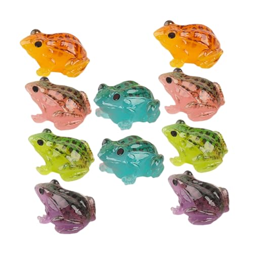 JOINPAYA Mini Frosch Wohnkultur 10 Stücke Harz Frosch Figuren Luter Lebendige Room Decor JOINPAYA Mini Frosch Wohnkultur 10 Stücke Harz Frosch Figuren Luter Lebendige Room Decor von JOINPAYA