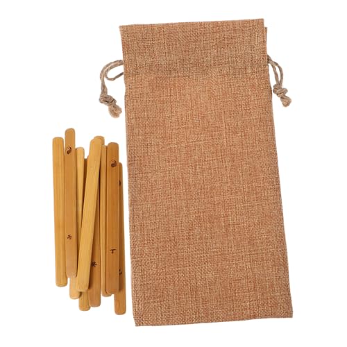 JOINPAYA 10st Yijing Bamboo Stick Yoga Korrektor Desktop-Dekoration Desktop-solarleuchten Dekorative Hardware Sandelholz Im Chinesischen Stil Wildfresser High -Definition -Feeder Bambus von JOINPAYA