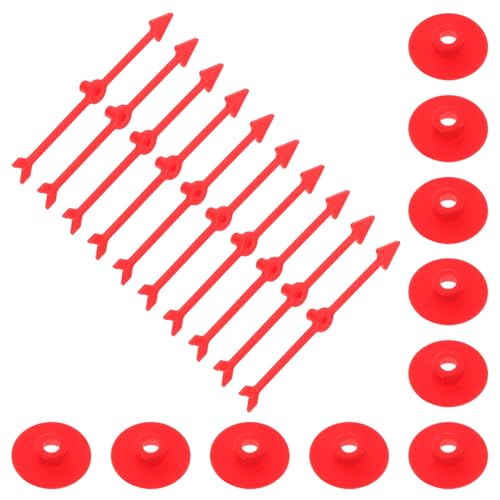 JOINPAYA 10 Stücke Für Jungen Und Mädchen Rotierenden Spiel Pfeile Kunststoff Bord Spiel Spielzeug Für Klassenzimmer Parteien von JOINPAYA