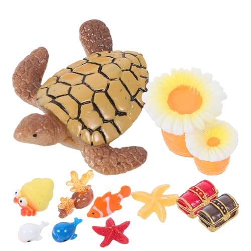 JOINPAYA 11 Stück Miniaturmöbel für Puppenhäuser Lebensechte Resin Dekorationen für DIY Projekte und Fischbecken für Kleine JOINPAYA 11 Stück Miniaturmöbel für Puppenhäuser Lebensechte Resin Dekorationen für DIY Projekte und Fischbecken für Kleine von JOINPAYA