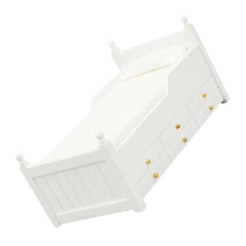 JOINPAYA Puppenmöbel Mini Puppenhaus Holzmöbel 12 Maßstab Perfektes Zubehör Für Ihr Dollhouse Schlafzimmer JOINPAYA Puppenmöbel Mini Puppenhaus Holzmöbel 12 Maßstab Perfektes Zubehör Für Ihr Dollhouse Schlafzimmer von JOINPAYA