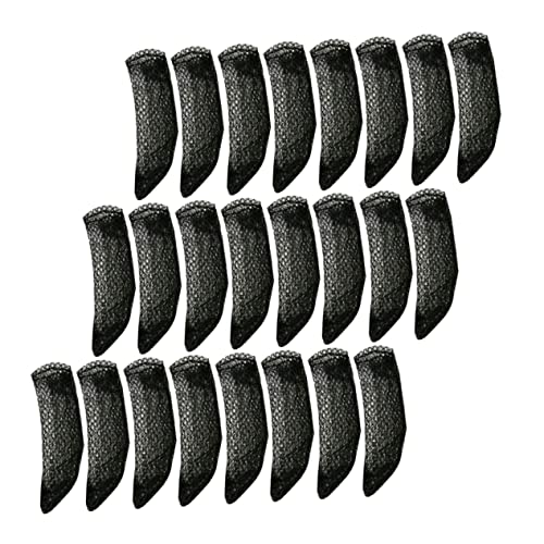 JOINPAYA 12 Paare Puppensocken Anziehen Baumwolle Mädchen Klein Zubehör Handgefertigte Puppensocken Puppenkostüm Socken Für Puppe Socken Für Babypuppen Gittergewebe Schwarz von JOINPAYA