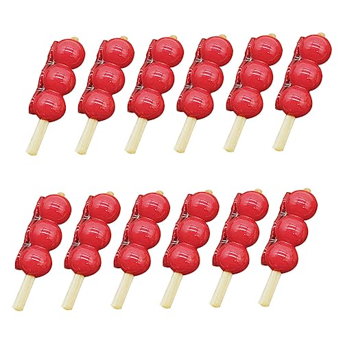 JOINPAYA 12 Stück Kandiertes Haws-Modell Mini Fälschung Party Schmuck Zubehör Hochzeitsdeko Kandierter Haw Kandierte Hagebutten Acryl Rot JOINPAYA 12 Stück Kandiertes Haws-Modell Mini Fälschung Party Schmuck Zubehör Hochzeitsdeko Kandierter Haw Kandierte Hagebutten Acryl Rot von JOINPAYA