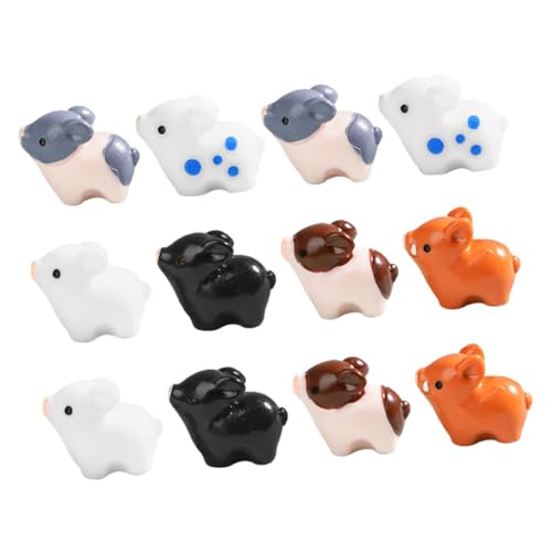 JOINPAYA 12 Stück Little Pig Garting Kleine Figuren Von Nutztieren Miniatur-Ornamente Miniaturschweine Mini-pflanzenspielzeug Mini-Bonsai-Figuren Feengartenfiguren Harzfiguren Harz JOINPAYA 12 Stück Little Pig Garting Kleine Figuren Von Nutztieren Miniatur-Ornamente Miniaturschweine Mini-pflanzenspielzeug Mini-Bonsai-Figuren Feengartenfiguren Harzfiguren Harz von JOINPAYA