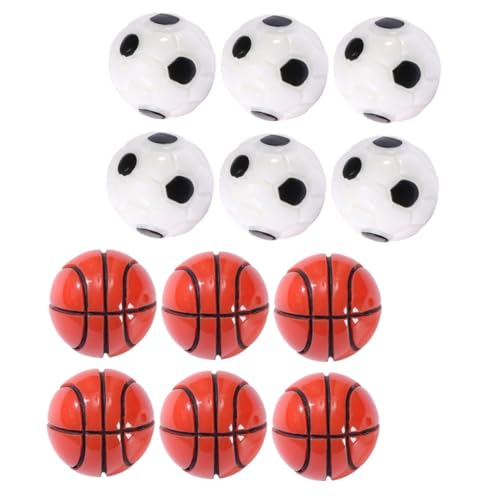 JOINPAYA 12 Stücke Harz Miniatur Sport Fußball Basketball Für Mini Zimmer Zubehör JOINPAYA 12 Stücke Harz Miniatur Sport Fußball Basketball Für Mini Zimmer Zubehör von JOINPAYA
