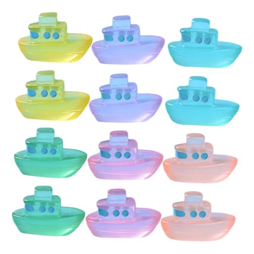 JOINPAYA 12 Stück Mikrolandschaftskreuzfahrt Micro Boat vakentienstagsgeschenk Bootsdekor Miniatur Armatur badewanne badewannenarmatur Im Dunkeln leuchtende Miniboote leuchtendes Miniboot JOINPAYA 12 Stück Mikrolandschaftskreuzfahrt Micro Boat vakentienstagsgeschenk Bootsdekor Miniatur Armatur badewanne badewannenarmatur Im Dunkeln leuchtende Miniboote leuchtendes Miniboot von JOINPAYA