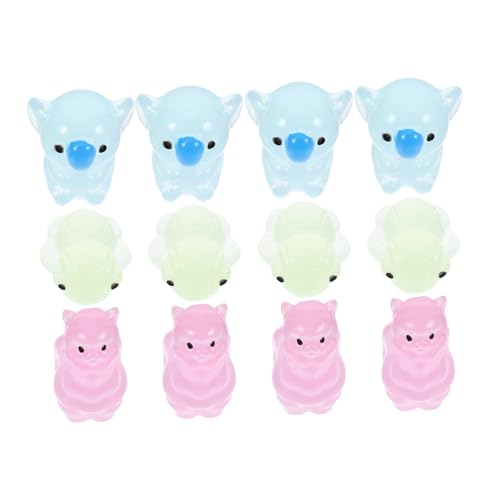 JOINPAYA 12 Stück Miniaturgarten Figuren Leuchtende Harz Tiere für Puppenhaus Zubehör Dekorative Miniatur Ornamente für DIY Garten Aquarien und Feengärten JOINPAYA 12 Stück Miniaturgarten Figuren Leuchtende Harz Tiere für Puppenhaus Zubehör Dekorative Miniatur Ornamente für DIY Garten Aquarien und Feengärten von JOINPAYA