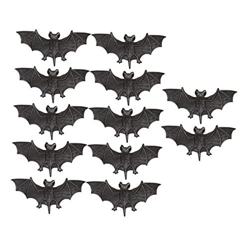 JOINPAYA 12 Stück Simulierte Fledermausdekorationen Halloween Scherzartikel Halloween Dekoration Halloween Decor Halloween-Requisite Halloween Zeug Halloween Party Dekoration Plastik Black JOINPAYA 12 Stück Simulierte Fledermausdekorationen Halloween Scherzartikel Halloween Dekoration Halloween Decor Halloween-Requisite Halloween Zeug Halloween Party Dekoration Plastik Black von JOINPAYA