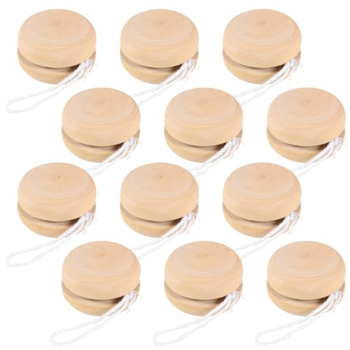 JOINPAYA 12 Stück Teiliges Holz yo yo Ball Bemalen DIY kinderspielzeug für Kreative Kognitive Entwicklung Bastelidee für Vielseitiges und Dekoratives Accessoire Farbige Graffiti Muster JOINPAYA 12 Stück Teiliges Holz yo yo Ball Bemalen DIY kinderspielzeug für Kreative Kognitive Entwicklung Bastelidee für Vielseitiges und Dekoratives Accessoire Farbige Graffiti Muster von JOINPAYA