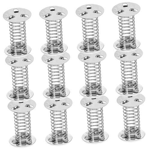 JOINPAYA 12 Stück Teiliges Wackelfedern für DIY Shaking Doll Stabile Eisenfeder mit Selbstklebender Basis Flexibel Dehnbar für Bastelzubehör und Dekoration von Auto Fahrrad Motorrad von JOINPAYA