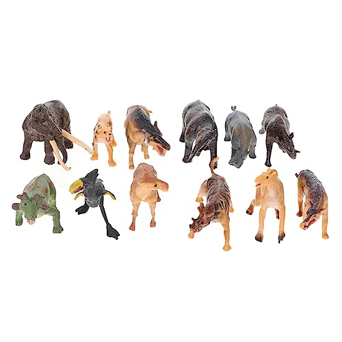 JOINPAYA 12 Stück Teiliges von Tierfiguren Realistische Waldtiere für Kreative Spiele und Bildungsaktivitäten Dekoration oder JOINPAYA 12 Stück Teiliges von Tierfiguren Realistische Waldtiere für Kreative Spiele und Bildungsaktivitäten Dekoration oder von JOINPAYA