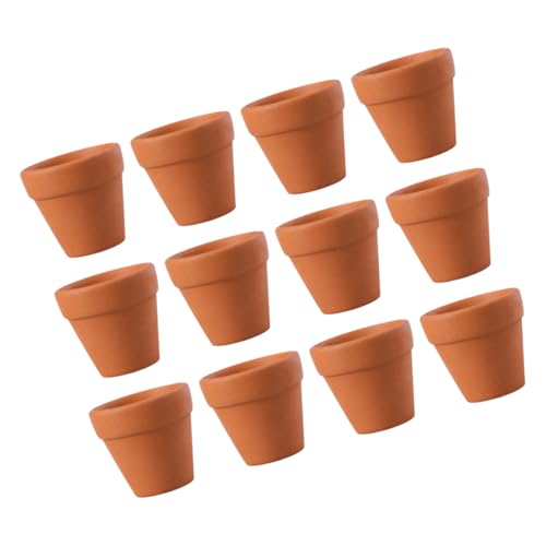 JOINPAYA 12 Stück Terrakotta-pflanztopf Kinderzimmer Töpfe Kleine Blumentöpfe Mini-töpfe Kleine Töpfe Für Pflanzen Minitöpfe Für Pflanzen Terrakotta-töpfe Terrakotta-Topf Chocolate Ton JOINPAYA 12 Stück Terrakotta-pflanztopf Kinderzimmer Töpfe Kleine Blumentöpfe Mini-töpfe Kleine Töpfe Für Pflanzen Minitöpfe Für Pflanzen Terrakotta-töpfe Terrakotta-Topf Chocolate Ton von JOINPAYA