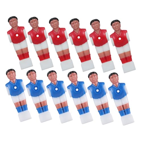 JOINPAYA 12 Stück Tischfußball Figuren Kunststoff Kicker Männer für Tischfußball Robuste Ersatzteile für Verbessertes Spielvergnügen und Einfache Installation JOINPAYA 12 Stück Tischfußball Figuren Kunststoff Kicker Männer für Tischfußball Robuste Ersatzteile für Verbessertes Spielvergnügen und Einfache Installation von JOINPAYA