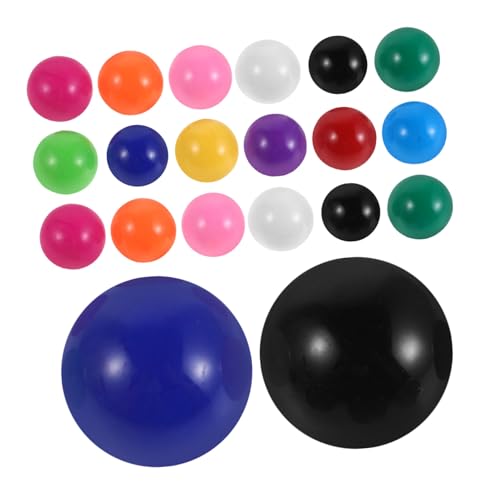 JOINPAYA 120 Stück Bunte Lernkugeln Langlebige Solide Spielkugeln für Pädagogisches Mathematikspielzeug Zählfähigkeit und Logischem Denken Tragbar für Unterwegs von JOINPAYA