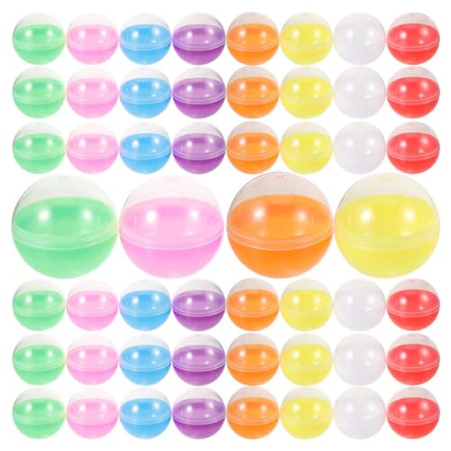 JOINPAYA 120 Stück Runde Kapseln 4 5 cm Kleine Lotteriebälle Bingo-Tombola-Zeichnungsbälle Bunte Hohle Zu Öffnende Kunststoffbälle Kaugummibälle Leere Bälle Zum Befüllen JOINPAYA 120 Stück Runde Kapseln 4 5 cm Kleine Lotteriebälle Bingo-Tombola-Zeichnungsbälle Bunte Hohle Zu Öffnende Kunststoffbälle Kaugummibälle Leere Bälle Zum Befüllen von JOINPAYA