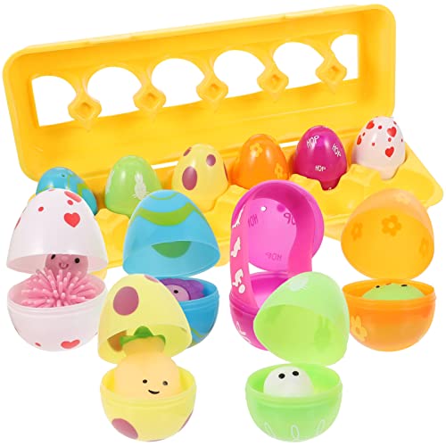 JOINPAYA 12Pcs Osterei-Set aufbwahrungs-box aufbewahrungskorb easter baskets osterpresente Ostereier bemalen toy Ostereier in großen Mengen Osterspielzeug Ostereier-Boxen Eier Masse Plastik JOINPAYA 12Pcs Osterei-Set aufbwahrungs-box aufbewahrungskorb easter baskets osterpresente Ostereier bemalen toy Ostereier in großen Mengen Osterspielzeug Ostereier-Boxen Eier Masse Plastik von JOINPAYA