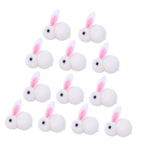 JOINPAYA 12Pcs Plüschhase weihnachtsdeko Weihnachts Figuren Xmas Decoration Weihnachten Zwerge Tiere dekoratives Hasenspielzeug Hasenpuppenverzierung Weiß JOINPAYA 12Pcs Plüschhase weihnachtsdeko Weihnachts Figuren Xmas Decoration Weihnachten Zwerge Tiere dekoratives Hasenspielzeug Hasenpuppenverzierung Weiß von JOINPAYA