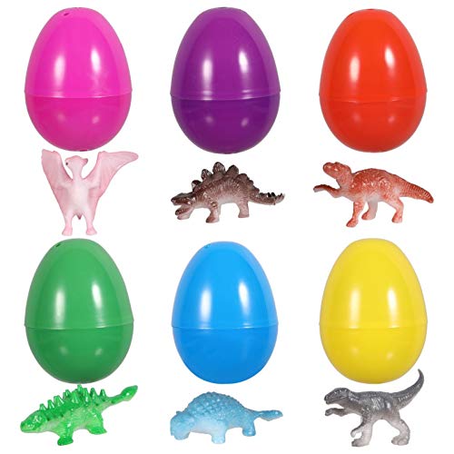 JOINPAYA 12stücke Teiliges Bunte Dinosaurier-ostereier Spielzeug Für Junge Mädchen Zur Ostern Deko Für Osterfeste Und Familienaktivitäten Mit Kleinen Dinosaurierfiguren Im Inneren JOINPAYA 12stücke Teiliges Bunte Dinosaurier-ostereier Spielzeug Für Junge Mädchen Zur Ostern Deko Für Osterfeste Und Familienaktivitäten Mit Kleinen Dinosaurierfiguren Im Inneren von JOINPAYA