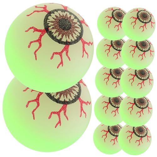 JOINPAYA 12St Herbstdekoration Schmuckkästchen Lichterketten Halloween-Baumschmuck für kinderspielzeug Weihnachtskugeln aus Gummi Weihnachts-Hüpfbälle in Loser Schüttung JOINPAYA 12St Herbstdekoration Schmuckkästchen Lichterketten Halloween-Baumschmuck für kinderspielzeug Weihnachtskugeln aus Gummi Weihnachts-Hüpfbälle in Loser Schüttung von JOINPAYA