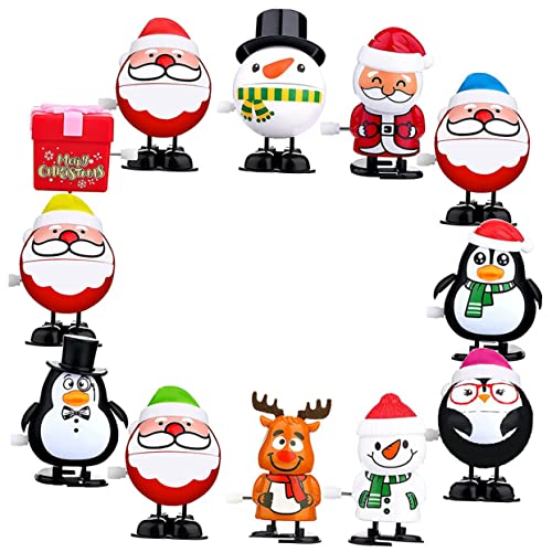 JOINPAYA 12St Weihnachtliches Aufziehspielzeug Elch aufziehbares weihnachtsspielzeug zum aufziehen für kinderspielzeug tragbares Weihnachtsspielzeug Plastik JOINPAYA 12St Weihnachtliches Aufziehspielzeug Elch aufziehbares weihnachtsspielzeug zum aufziehen für kinderspielzeug tragbares Weihnachtsspielzeug Plastik von JOINPAYA