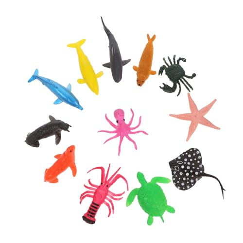 JOINPAYA 12Stücke Realistische Meerestierfiguren Simulationsfischmodelle aus Langlebigem Material für Aquarium Dekoration Lernspielzeug für Meeresliebhaber Vielseitig JOINPAYA 12Stücke Realistische Meerestierfiguren Simulationsfischmodelle aus Langlebigem Material für Aquarium Dekoration Lernspielzeug für Meeresliebhaber Vielseitig von JOINPAYA