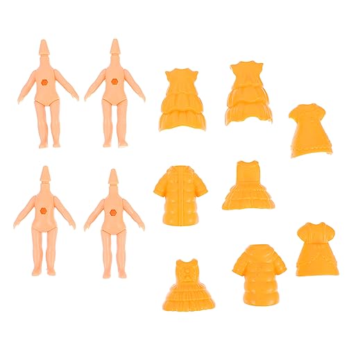 JOINPAYA 12st Puppenkörper Puppenträger Reisepuppe Mädchen Kinderspielzeug Körperzubehör Für Puppen Puppenzubehör Selber Machen Orange Plastik JOINPAYA 12st Puppenkörper Puppenträger Reisepuppe Mädchen Kinderspielzeug Körperzubehör Für Puppen Puppenzubehör Selber Machen Orange Plastik von JOINPAYA