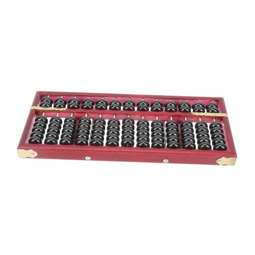 JOINPAYA Vintage-abakus Für Jungen Und Mädchen Mathematik-lernspielzeug Retro-abakus 13 Perlen Und Roter Rahmen Für Die Frühe Mathematikausbildung JOINPAYA Vintage-abakus Für Jungen Und Mädchen Mathematik-lernspielzeug Retro-abakus 13 Perlen Und Roter Rahmen Für Die Frühe Mathematikausbildung von JOINPAYA