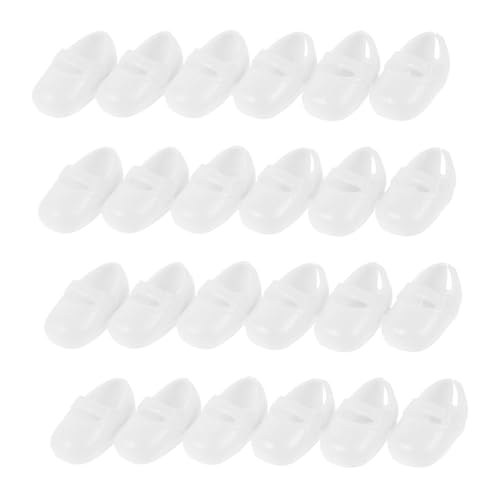 JOINPAYA 135 Paare Miniatur Puppenschuhe für Figuren Bunte Flache Stiefel aus Kunststoff für Kreatives und Puppenhaus Dekoration Zubehör für Mädchen und Sammler von JOINPAYA