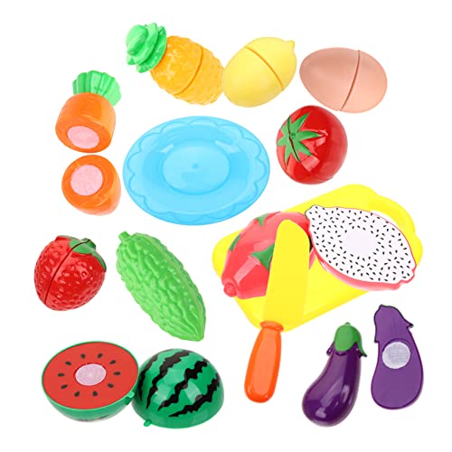 JOINPAYA 13St Spielhaus Kitchen Toys for kinderküche Kinderküchenspielzeug Rollenspielzeug vorgeben, EIN Schneidespielzeug zu Sein Fruchtspielzeug schneiden Plastik JOINPAYA 13St Spielhaus Kitchen Toys for kinderküche Kinderküchenspielzeug Rollenspielzeug vorgeben, EIN Schneidespielzeug zu Sein Fruchtspielzeug schneiden Plastik von JOINPAYA