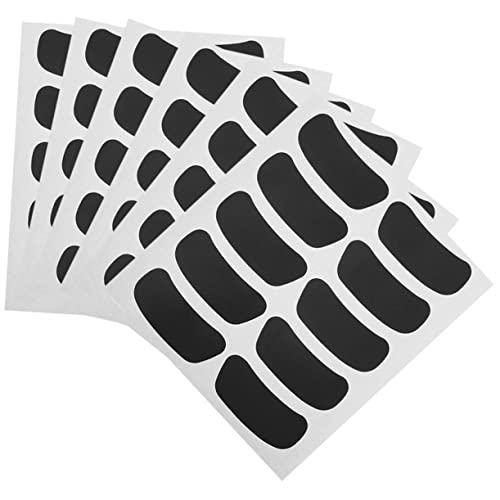 JOINPAYA 14 Bögen Brillenaufkleber Jubel Fan Aufkleber Fußballspiel Aufkleber Spiel Aufkleber Gesichtsaufkleber Ornamente Fans Gesichtsaufkleber Fußball Augenaufkleber Schwarzes von JOINPAYA