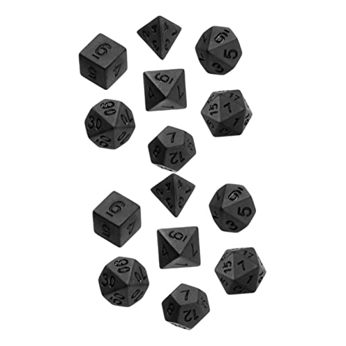 JOINPAYA 14 Stück ästhetisches Würfelspielzeug настольные игры Table Gaming Rollenspielwürfel brettspielr partyspiele Acrylwürfel polyedrische Metallwürfel Spiel Retro- Black JOINPAYA 14 Stück ästhetisches Würfelspielzeug настольные игры Table Gaming Rollenspielwürfel brettspielr partyspiele Acrylwürfel polyedrische Metallwürfel Spiel Retro- Black von JOINPAYA