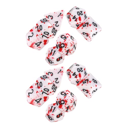 JOINPAYA 14St blutbespritzte Würfel Jumbo Würfel für Füllstoffe Planke Dekorationen brettspiel zubehör Party zubehör Party assecoires Festival-Party-Würfel Halloween-Party-Würfel Acryl JOINPAYA 14St blutbespritzte Würfel Jumbo Würfel für Füllstoffe Planke Dekorationen brettspiel zubehör Party zubehör Party assecoires Festival-Party-Würfel Halloween-Party-Würfel Acryl von JOINPAYA
