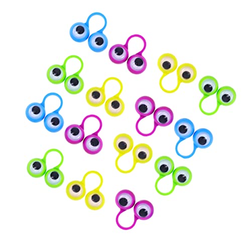 JOINPAYA Pädagogisches Fingerspielzeug 15 Stück Puppenaugen Für Jungen Und Mädchen Spielen Lernen Zufällige Farbe von JOINPAYA