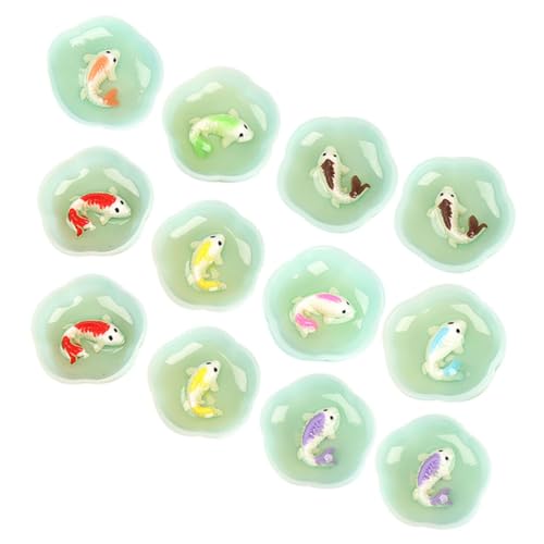 JOINPAYA 15stücke Miniatur Fischschalen Resinschalen Für Puppenhäuser Bunte Goldfisch-Tank Für -Dekorationen Haus Zubehör JOINPAYA 15stücke Miniatur Fischschalen Resinschalen Für Puppenhäuser Bunte Goldfisch-Tank Für -Dekorationen Haus Zubehör von JOINPAYA