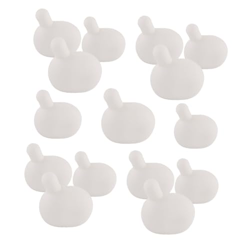 JOINPAYA 15 Stück Teiliges Silikonweiche Bubble Inserts für DIY Quetschspielzeug rutschfeste Innenteile in DREI Langlebige Silikonkerne für Kreative Bastelprojekte und Sanftes Handling von JOINPAYA