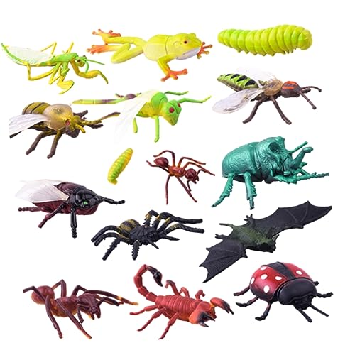 JOINPAYA 15 Stück Tiermodell- Simulations- lebensechte gefälschtes Tiermodell künstlich -Modell JOINPAYA 15 Stück Tiermodell- Simulations- lebensechte gefälschtes Tiermodell künstlich -Modell von JOINPAYA