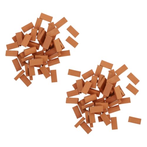 JOINPAYA 150 Stück Mini-Steine Ziegel Miniaturgebäude Ästhetisch Wand Kleiner Miniaturstein Simulationsbaustein Feengarten Liefert DIY Miniatur Stein Mini-gartenset Ton JOINPAYA 150 Stück Mini-Steine Ziegel Miniaturgebäude Ästhetisch Wand Kleiner Miniaturstein Simulationsbaustein Feengarten Liefert DIY Miniatur Stein Mini-gartenset Ton von JOINPAYA
