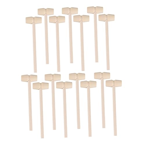 JOINPAYA 15st Kleiner Hammer Mini-holzhämmer Kinderhammer Mini-holzhammer Aus Holzhämmern Holzhämmer Holzhammer Bambus von JOINPAYA